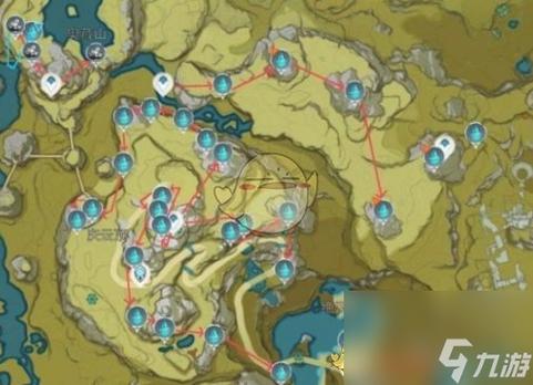 原神水晶块采集指南：风龙废墟庆云顶等高产点