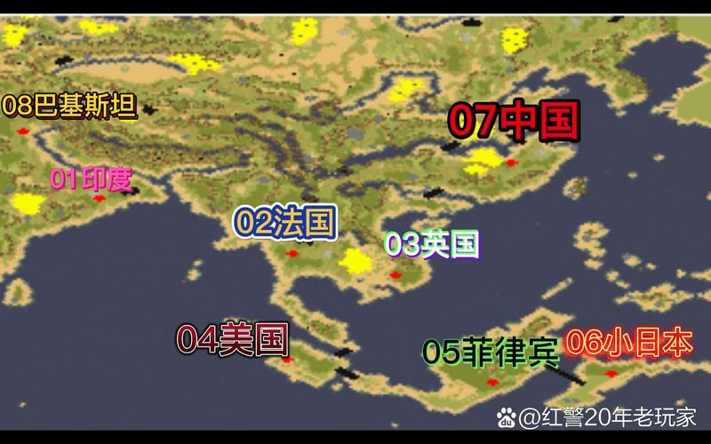 红警2八国W地图推荐：体验最刺激的八国混战！