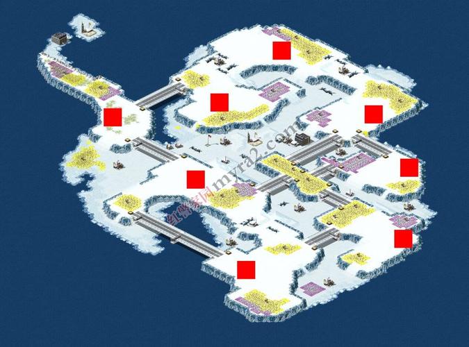 红警2尤里复仇地图包：8人联机地图等你挑战