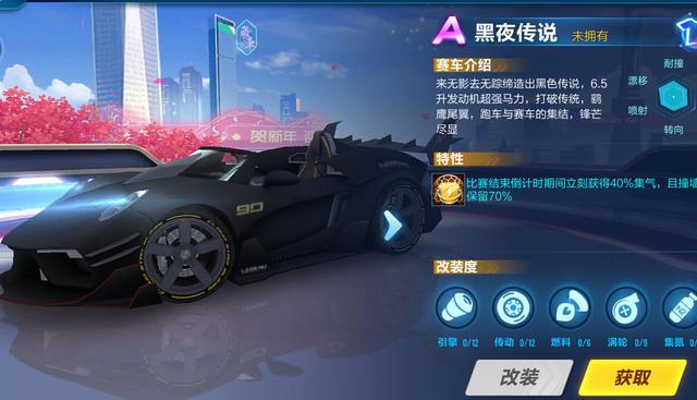 QQ飞车幽灵赤魂详解：加点攻略及赛车优势