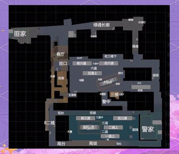 CSGO竞技地图详解：所有地图一览及战术分析